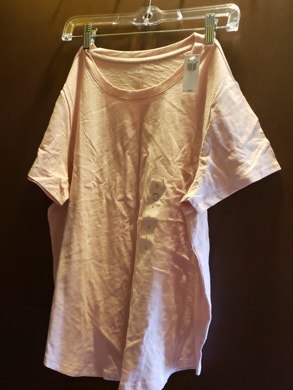 Old Navy Light Pink Short Sleeve Tee